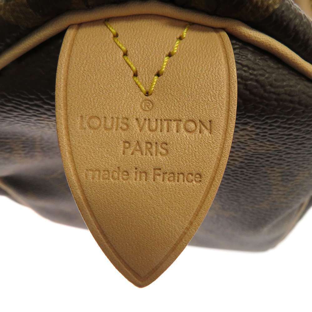 Louis Vuitton Handbag Monogram Speedy Bag Brown - Picture 7 of 8